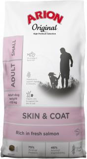 Arion Original SkinCoat Adult Small SalmonRice Karma z łososiem dla psa 2x7kg TANI ZESTAW