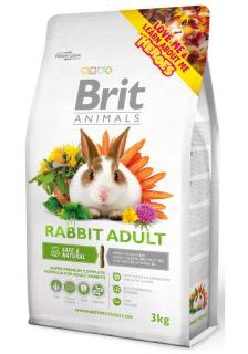 Brit Animals RABBIT ADULT karma dla dorosłego królika 3kg [Data ważności: 10.09.2024]