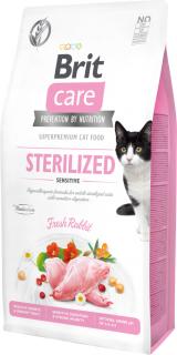 Brit Care Cat Grain-Free Sterilized Sensitive Karma dla kota 400g
