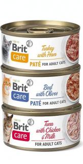 Brit Care Cat Pakiet degustacyjny Karma dla kota 10x70g