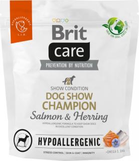 Brit Care Hypoallergenic Dog Show Champion SalmonHerring Karma z łososiem i śledziem dla psa 1kg