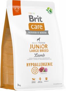 Brit Care Hypoallergenic Junior Large Breed Lamb Karma z jagnięciną dla szczeniaka 3kg [Data ważności: 10.2024]