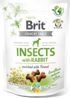 Brit Care Przysmak Crunchy Cracker InsectRabbit dla psa op. 200g