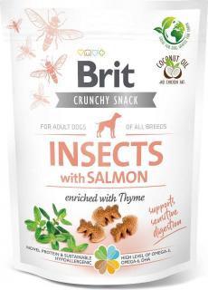 Brit Care Przysmak Crunchy Cracker InsectSalmon dla psa op. 200g