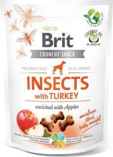 Brit Care Przysmak Crunchy Cracker InsectTurkey dla psa op. 200g