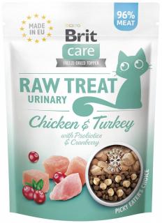 Brit Care Przysmak Raw Treat Urinary ChickenTurkey dla kota op. 40g
