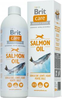 Brit Care Salmon Oil dla psa i kota Olej z łososia 500ml [Data ważności: 14.09.2024]