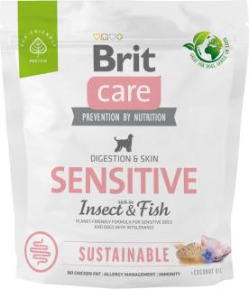 Brit Care Sustainable Sensitive InsectFish Karma z insektami i rybą dla psa 1kg