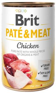 Brit PateMeat Chicken Karma z kurczakiem dla psa 400g