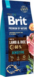 Brit Premium by Nature Adult Sensitive LambRice Karma z jagnięciną dla psa 3kg