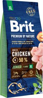 Brit Premium by Nature Junior Extra Large Karma dla szczeniaka 15kg