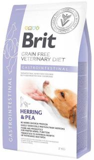 Brit Veterinary Diet Gastrointestinal HerringPea Karma ze śledziem dla psa 2kg