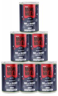 BUBAlicious More Meat Duo Pure Adult Karma z sarną i królikiem 12x400g