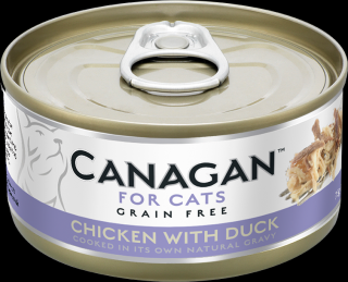 Canagan For Cats Chicken with Duck Karma z kurczakiem i kaczką dla kota 75g