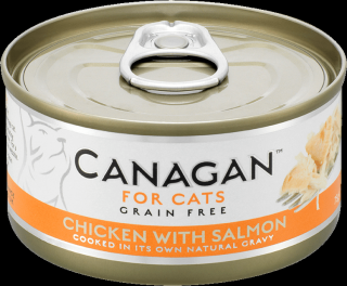 Canagan For Cats Chicken with Salmon Karma z kurczakiem i łososiem dla kota 75g
