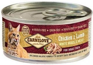 Carnilove CAT ChickenLamb Karma z kurczakiem i jagnięciną dla kota 100g