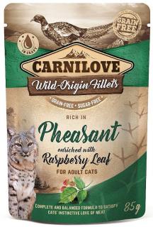Carnilove CAT PheasantRaspberry Karma z bażantem i maliną dla kota 85g