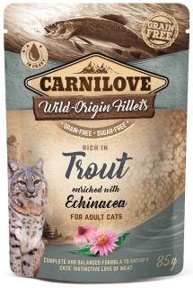 Carnilove CAT TroutEchinacea Karma z karpiem i jeżówką dla kota 85g
