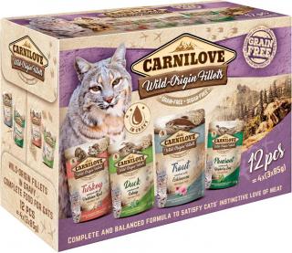 Carnilove CAT Wild Origin Fillets Karma dla kota 12x85g