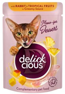 Delickcious RabbitFruits in Creamy Sauce Karma z królikiem i owocami 80g