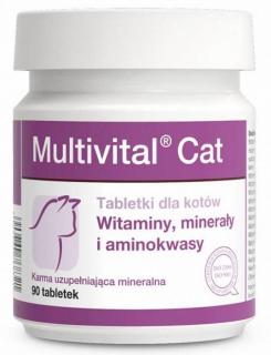 Dolfos Multivital Cat dla kota Suplement diety 90 tab.