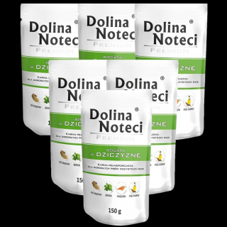 Dolina Noteci Premium Adult Karma z dziczyzną dla psa 10x150g PAKIET
