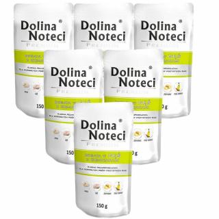 Dolina Noteci Premium Adult Karma z gęsią dla psa 10x150g PAKIET