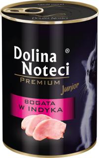 Dolina Noteci Premium Kitten Karma z indykiem dla kociąt 400g