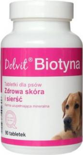 Dolvit Biotyna dla psa Suplement diety 90 tab.