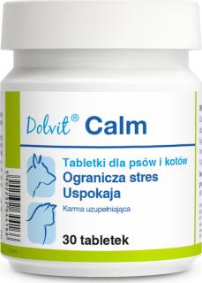 Dolvit Calm dla psa i kota Suplement diety 30 tab.