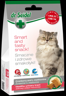 Dr Seidel Smakołyki na zdrowy układ moczowy dla kota op. 50g