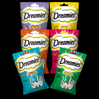Dreamies Przysmak dla kota MIX SMAKÓW op. 6x60g ZESTAW