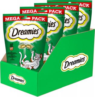 Dreamies Przysmak z nutą kocimiętki dla kota 4x180g OPAKOWANIE ZBIORCZE