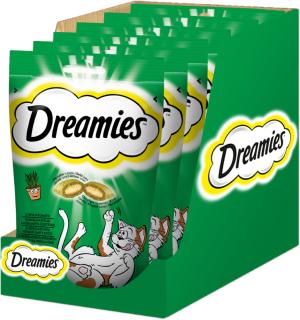 Dreamies Przysmak z nutą kocimiętki dla kota 6x60g OPAKOWANIE ZBIORCZE