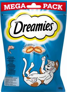 Dreamies Przysmak z wybornym łososiem dla kota op. 180g