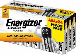Energizer Alkaline Power Maxi Pack Baterie alkaliczne LR03/AAA 24szt.