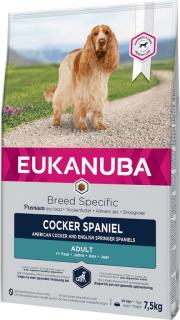 Eukanuba Adult Cocker Spaniel Karma dla psa 2x7.5kg TANI ZESTAW