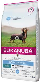 Eukanuba Daily Care Adult SmallMedium Weight Control Karma dla psa 2x15kg TANI ZESTAW