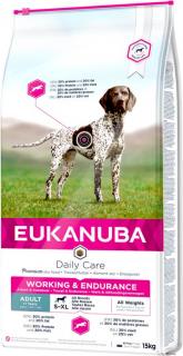 Eukanuba Daily Care WorkingEndurance Karma dla psa 2x15kg TANI ZESTAW