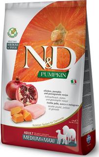 Farmina ND Pumpkin Adult Medium/Maxi ChickenPomegranate Karma z kurczakiem dla psa 12kg WYPRZEDAŻ