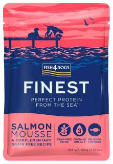 Fish4Dogs Finest Salmon Mousse Karma dla psa 100g