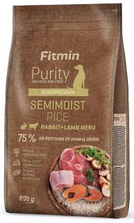 Fitmin Purity Rice Semimoist RabbitLamb Karma dla psa 800g