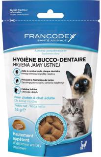 Francodex Przysmak dbający o higienę jamy ustnej dla kota op. 65g