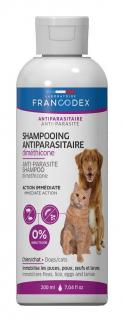 Francodex Szampon przeciw pasożytom dla psa i kota 200ml