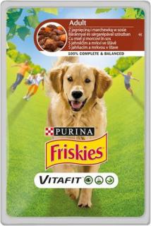 Friskies Dog Adult Karma z jagnięciną w sosie dla psa 100g