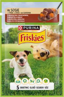 Friskies Dog Adult Karma z jagnięciną w sosie dla psa 85g