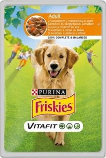 Friskies Dog Adult Karma z kurczakiem w sosie dla psa 100g