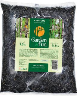 GardenFun Nasiona słonecznika dla ptaków wolnożyjących op. 1.6kg GF-12890