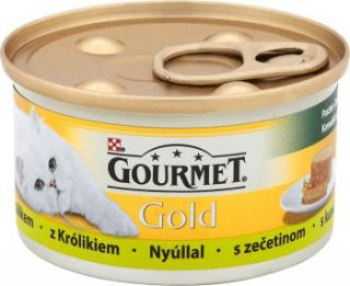 Gourmet Gold Karma z królikiem w postaci pasztetu dla kota 85g