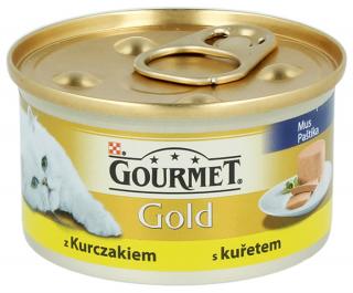 Gourmet Gold Karma z kurczakiem w postaci musu dla kota 85g